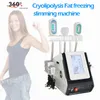 Haute qualité dernière 360 cryolipolyse minceur Machine liposuccion Cavitation taille mince rf MachineS cellulite jambes traitement