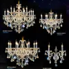 LED Candle Chandeliers Lamp double dining Pendant chandelier Lighting for Home Hotel Room Decoration