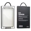 Luxus Business Black Bronzing PVC Blister Fenster Papierbox für iPhone 13 12 Pro Max 8 7 Plus Case Cover Einzelhandelsverpackung Box