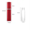 Flacone spray per profumo da 5 ml Mini flacone atomizzatore in alluminio ricaricabile portatile per strumento da viaggio