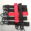 الجملة 100 قطعة الأشرطة سحر سيارة الرياضة معصم السيارات مفتاح LANYARDS / LANYARDS اختيار العلامة التجارية للنساء الرجال