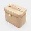 NXY cosmetic bags saffiano PU leather travel case beauty grainy makeup cases bag 220118