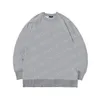Mens sweater designer sweatshirt casual round neck classic Parisian style sweaters outdoor couple casual sweatshirts asian size