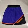 Men's Phoenix'Suns''city''edition 2022 Black 75th Anniversary Purple Swingman Shorts