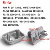 Nya 2PCS Svart / Grå / Beige Inner Sun Visor Hanger Hook Clip Bracket FIT FÖR AUDI A1 A3 A4 A5 Q3 Q5 2013-2015 8E0857562A 8E0857562