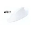 Universal Car Roof White Shark Fin Antenna Cover AM FM Radio Signal Aerial Adhesive Tape Base Passar de flesta bilbilar SUV Truck6786359