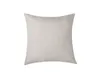 blank sublimation plain burlap pillow case 18x18 inches white cotton linen cushion cover diy home sofa throw pillowcase