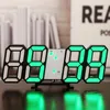 كبير LED الرقمية ساعة الحائط تاريخ الوقت مئوية مئوية عرض طاولة سطح المكتب الساعات الإنذار من غرفة المعيشة