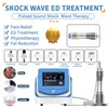 Persoonlijke verzorgingsapparatuur Slankmachine Onda Da Choque Shock Wave Beauty Devices for Disfuncin erctil ED Therapy