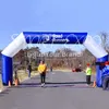 Sports Event Inflatables 0.9xW10xH4.5m for Start Finish Line Entrance Arch with Custom Printing and Blower