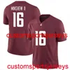 Stitched Men's Women Youth NCAA Red Gardner Minshew II Jersey #16 Washington State Cougars Custom any name number XS-5XL 6XL