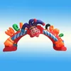 Outdoor attractive advertising event inflatable clown arch cartoon archway for sale welcome entrance archways carnival party