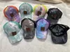 Designer Ball Caps for Women Visirs Ponytail Mesh Cowboy Tie Dye Hat Sports Golf Sun Unisex Baseball Cap Brand Hip Hop Hats3188117224U