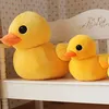 Giant Yellow Duck Plush Toy Stuffed Animals Soft Doll Simulated Ducks Whole Plushie Kids Gift Xmas 15 25 40 60cm194Z