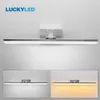 LuckyLed LED Ayna Işık 8 W 10 W Modern Duvar Lambası Yatak Odası AC85-265 V Banyo Lambası LED Duvar Işık Dekorasyon Kapalı Sconce 210724