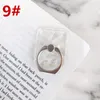 Clear Crystal Finger Ring Grip Titulaires Stents Transparent PC 360 Degrés Rotation Boucle Stand Mounts Universal Cell Phone Brackets Kickstand 12 Styles DHL