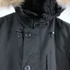 Top Giacche Piumino da uomo Piumino con cappuccio Pelliccia di lupo Cappotto spesso Uomo Capispalla anatra di alta qualità Piuma Parka classico cotone caldo ispessito