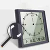 Digital Wall Clock, Alarm Clocks for Bedroom Home Decor, Large LCD Screen with Time/Calendar/Temperature Display H1230