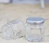 45ml transparent glasss bottles jam jars of Food storages tanks Sealed storage tank glass jar for wedding