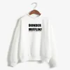 Dames Hoodies Sweatshirts Mode The Office Dider Mifflin Inc Papier Bedrijf TV Toon kleding Sweatshirt Dames Herfst Winter Hip Hop Hoo