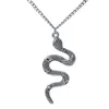 Snake halsband Nya djur dangle kvinnor hängsmycke halsband minimalistisk stil legering trendig kvinnlig födelsedag smycken presentfest