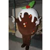 Halloweenowa czekoladowa fasolka maskotka kostium z kreskówek postać karnawałowy festiwal fantazyjna sukienka świąteczna dorośli rozmiar przyjęcia urodzinowe strój na zewnątrz