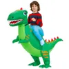 Mascotte Kostuumschild Dinosaurus Kostuum Doek Anime Purim Carnaval Verjaardagspartij Jongens Meisjes Opblaasbare Kostuums Pak voor Kinderen Halloweenmasco