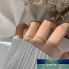 Ring Ny Anlände 925 Sterling Silver Simple Style Mångsidig Dekorativ Kompakt Index Finger Ring Kvinnor Mode Smycken