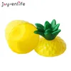 12pcs/lot Plastic Pineapple Coconut Drinking Cup Fruit Shape Juice Party Cups Hawaii Luau Birthday Summer Beach Pool Party Decor 211109