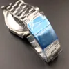 Factory armbandsur försäljning mens ocean kvalitet uppringning super rostfritt svart klockor l316 automatisk topp mekanisk 44mm band gratis frakt easwq