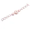 Coloré Argent Or Rose Couleur 18mm Snap Bouton Coeur Charmes Bracelet Bracelet pour Femmes Fournisseur En Gros
