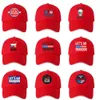 All Season Red Color Let's Go Brandon Ball Caps Sports Casual Visor Baseball Hat Lettres US Flag Stars Stipe Snapback Cadeaux de Noël Anti Biden Trump 2024