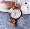 Fashion Lady Quartz Watch 33mm Elegant Women Dress Relogio Famous Luxury Rose Gold Stainless Steel Silver Wristwatches Small Clock