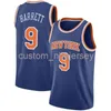 Mens Kvinnor Ungdom R.J. Barrett # 9 Swingman Jersey Stitched Custom Name Any Number Basketball Jerseys