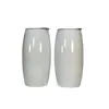 Sublimatie 25oz Voetbal Tumbler Therma Transfer Waterfles Isolatie Koffie Mok Vacuüm Wit Rugby Cup A02