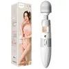 Japan kvinnliga sexleksaker Big Magic Wand Massager Vibrator G Spot Clitoris Stimulator Laddar Sexleksaker för Kvinnor Kraftfulla Vibratorp0804