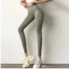 Womens Peach Hip Yoga Pants Running Outdoor Sports Fitness Pant High midja Elastiska träningsbegångar för fyra säsonger