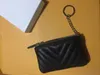 Anahtar torba para çantası cüzdan tasarımcı cüzdan tasarımcı madeni para çantası cüzdanlar kutu toz çantası üst kaliteli lamb269e ile kartı tutucu ruj çanta