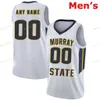 Nik1 Stitched Custom 25 Thomas 32 Darnell Cowart 4 Noah Kamba 45 Jason Holliday 4 Brion Sanchious Murray State Racers Men Women Youth Jersey