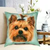 Almofada/travesseiro decorativo Yorkshire Terrier Cover Cover