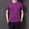 T-shirt in cotone da uomo a maniche corte tendenza estate versione coreana di bei vestiti giovani mezza manica sottile 210324