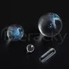 Terp Slurpers Accessories Sets Including 22mm/14mm Dichro Glass Marbles Pearls/6*17mm Pills & 6mm Beads For Slurper Quartz Banger Nails Bongs Dab Rigs