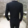 Designers Men de luxo traje de traje formal blazer +colete +calças de terno de tamanho grande para o seu traje de negócios de escritório de casamento masculino conjunto mais siz