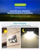 Çift başlı güneş duvar lambası vücut sensorcoboutdoor su geçirmez sokak lambası avlu bahçesi villa için uygun