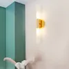 Modern metaal omhoog LED LED Wandlamp Licht SCONCE SLAAPKAMER FOYER WASHAMS WASHOUD Toilet Toilet Badkamer Wandlampen AC110-260V