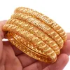 Dubai bruid holle armband vrouwen armband 18k geel goud gevuld mode dame verjaardagscadeau