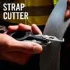 Multifunktion Raptor Emergency Response Shears Med Strap Cutter och Glasbrytare Black Ith Strap Cutter Safety Hammer Ny 210326