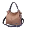 Bolsas de lujo para mujer Grande Capacidad Llevar bolso de ocio Moda Single Hombro Messenger Bolsa de Mensajera Puertas PU Color Color 5