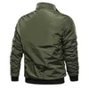 Casual Waterdichte Lente Militaire Jas Heren Top Jassen Jassen Mannen Bovenkleding Casual Merk Rits Dunne Coat Stand-Collar 210927