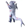 Mascot costumeshalloween kostym för vuxen man kvinna havsfisk blå haj uppblåsbara kostymer grå hajar party rollspel disfacesmascot